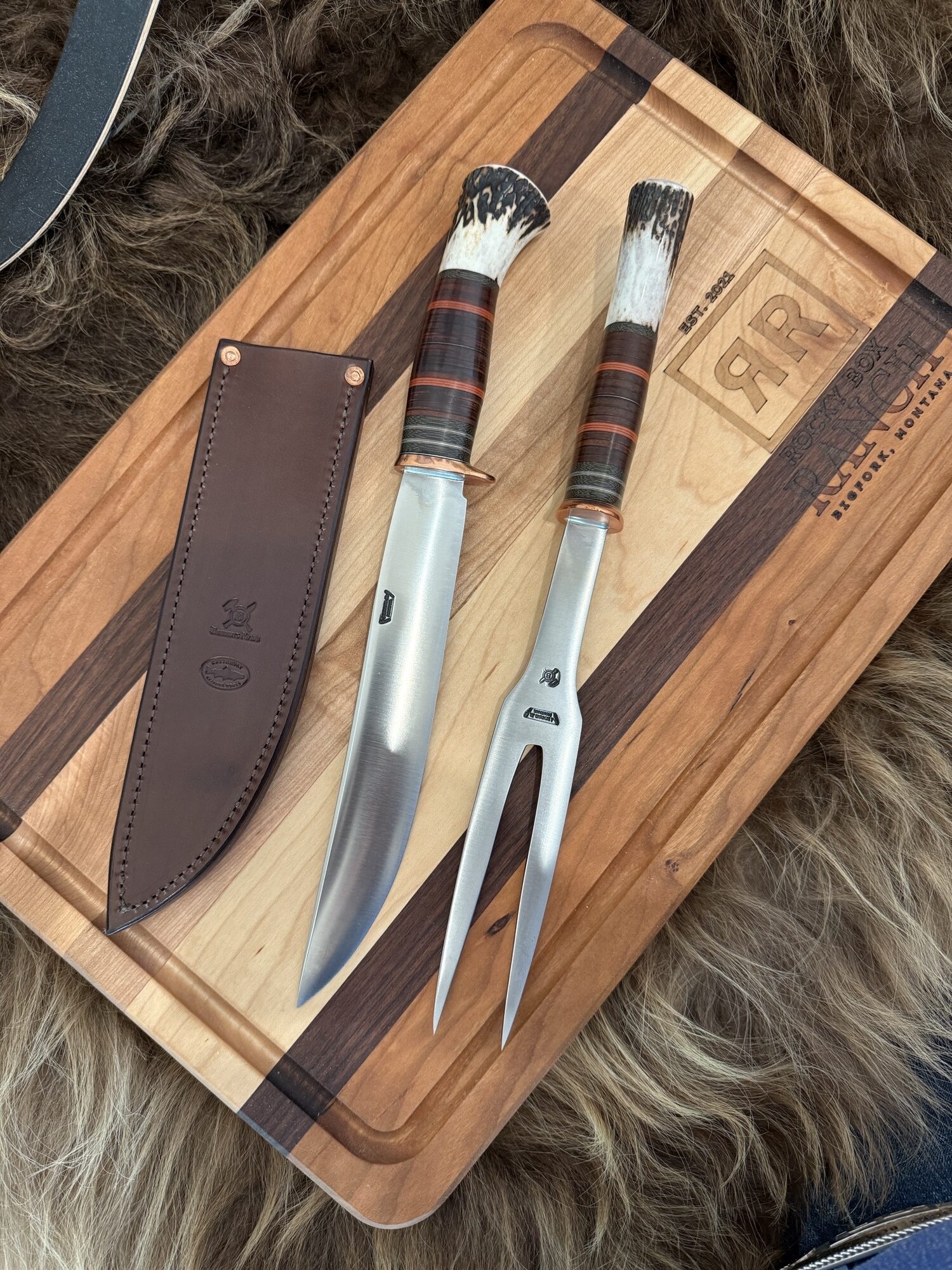 Behring Made Knives - Carving Set