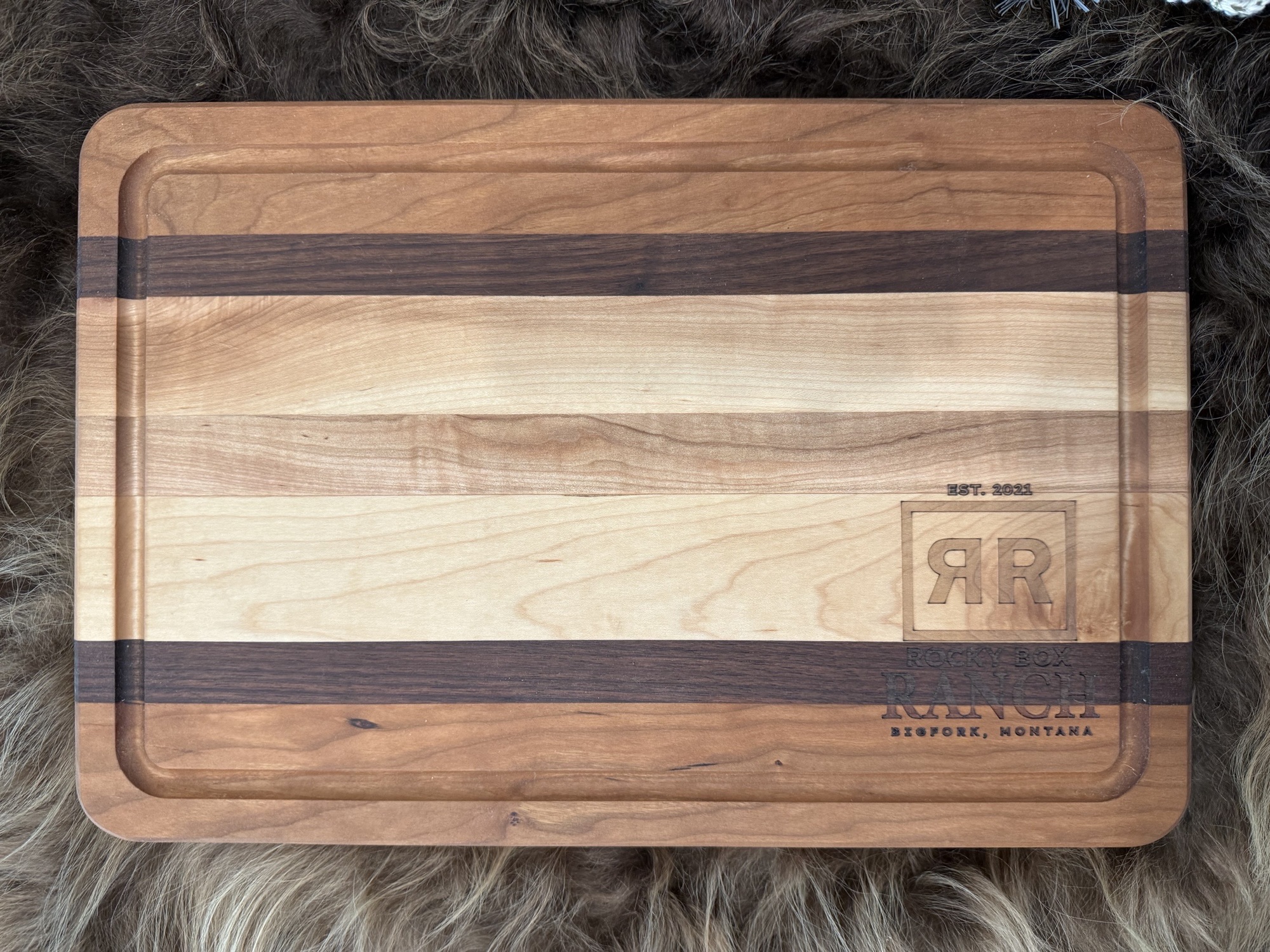 Montana Block Engraved Cutting Boards